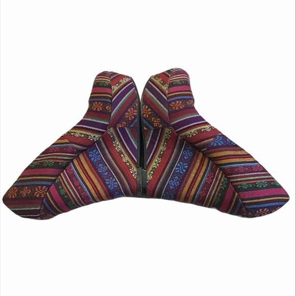 Mossimo Multi-color Fiesta Wedges Platforms - Picture 5 of 8